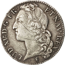 Moneta, Francia, Louis XV, 1/2 Écu au bandeau, 1/2 ECU, 44 Sols, 1746, Lille