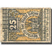 Banknote, Germany, Uelzen, 25 Pfennig, château, 1922 EF(40-45) Mehl:FS U3-6a