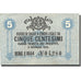 Banknote, Italy, Venezia, 5 Centesimi valeur faciale 1, 1918 UNC(63) Mehl:M-0001