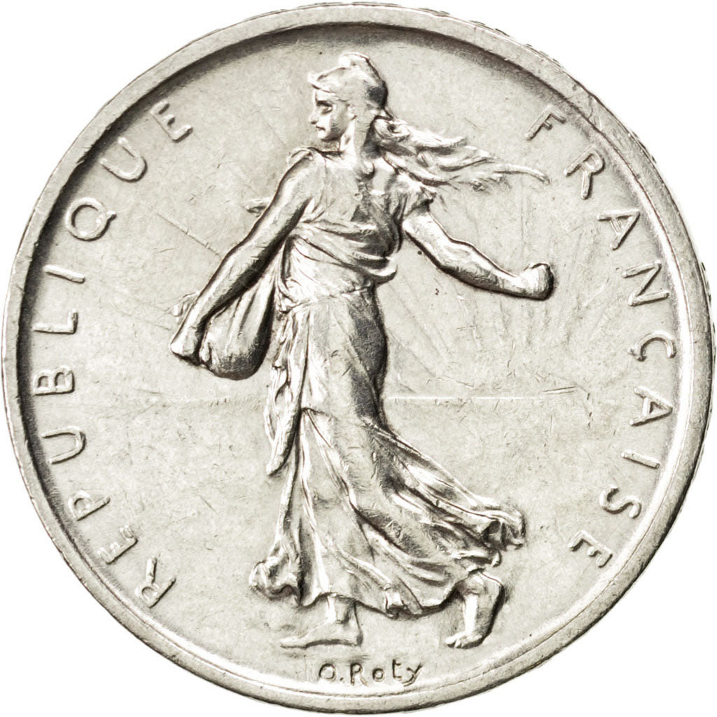 Francia, Semeuse, 5 Francs, 1960, SPL-, Argento, KM:926, Gadoury:770