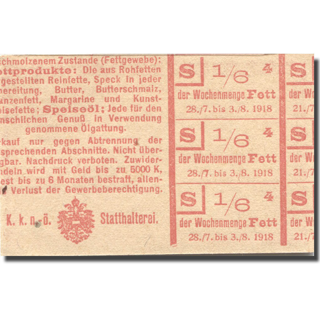Banknote Austria Innermanzing 20Heller, face value 1, 1920 UNC(63) Mehl:FS 668c