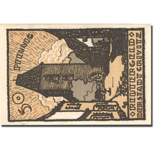 Banknote, Germany, Crivitz, 50 Pfennig, Eglise, 1922 UNC(63) Mehl:247.2