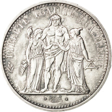 FRANCE, Hercule, 10 Francs, 1971, Paris, KM #932, AU(55-58), Silver, 37,...