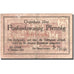 Banknote, Germany, St Goar, 25 Pfennig, chevalier, 1920 VF(20-25) Mehl:S 12.1b