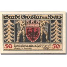Banknote, Germany, Goslar, 50 Pfennig, Blason, 1920 UNC(63) Mehl: 455.1