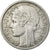 Münze, Frankreich, Morlon, Franc, 1945, Beaumont le Roger, SS, Aluminium