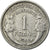 Münze, Frankreich, Morlon, Franc, 1945, Beaumont le Roger, SS, Aluminium