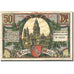 Banknote, Germany, Mainz, 50 Pfennig, Eglise, 1921, EF(40-45), Mehl:860.1a