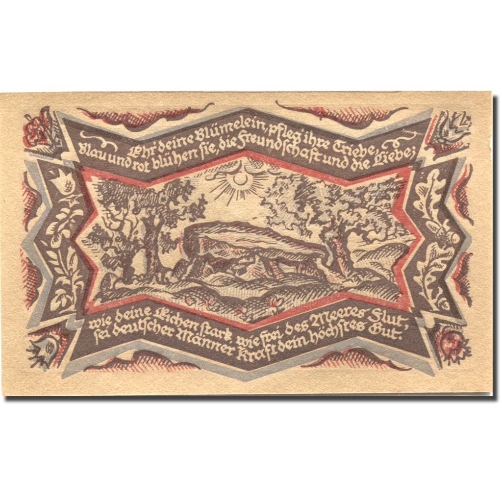 Banknote, Germany, Oldenburg, 50 Pfennig, Forêt, 1921, UNC(60-62), Mehl:1017.1b
