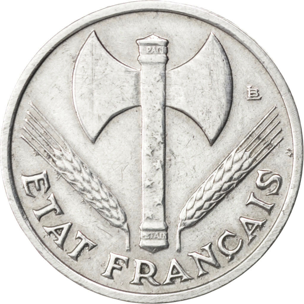 Etat Français, 50 Centimes Bazor 1944, KM 914.1