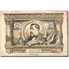Banknote, Germany, Radolfzell, 3 Mark, montagne, 1921 EF(40-45) Mehl:432.01b