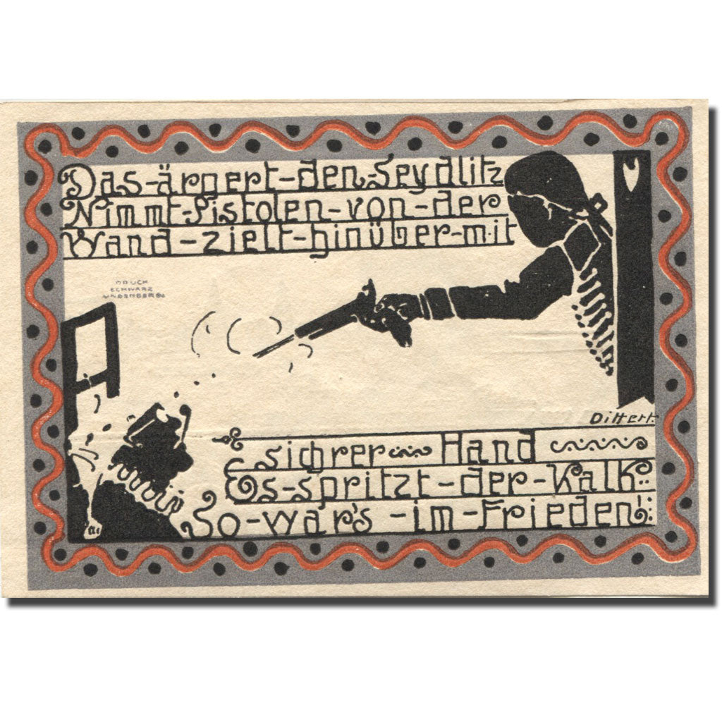 Banknote, Germany, Ohlau, 50 Pfennig, voilier, 1921, UNC(63), Mehl:1011.1
