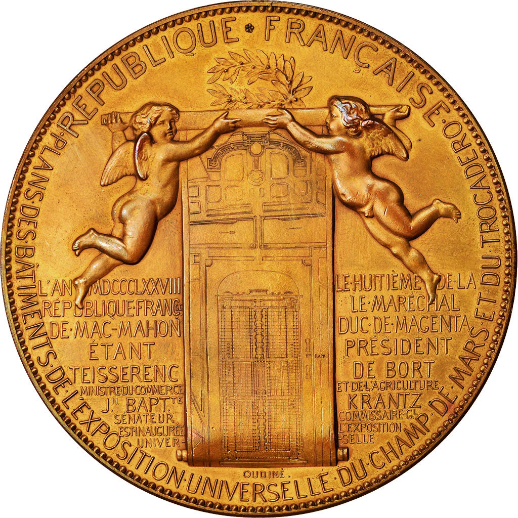 France, Medal, Exposition Universelle Internationale, Champs de Mars, Paris