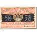 Banknot, Niemcy, Zeulenroda, 50 Pfennig, château, 1921, 1921-12-31, UNC(63)