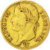 FRANCE, Napoléon I, 20 Francs, 1812, Paris, KM #695.1, VF(30-35), Gold, Gadoury