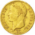 FRANCE, Napoléon I, 20 Francs, 1812, Paris, KM #695.1, EF(40-45), Gold, Gadoury 