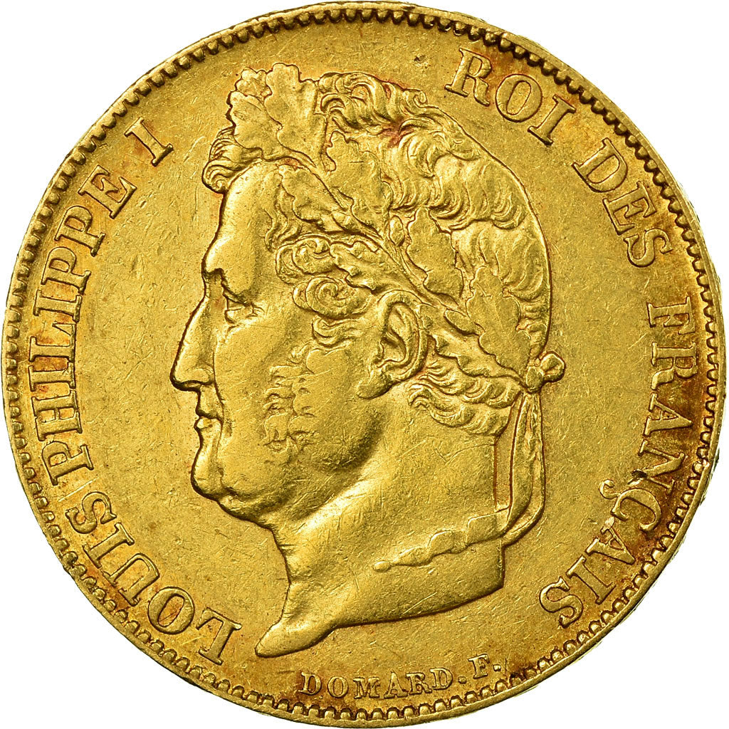 Munten, Frankrijk, Louis-Philippe, 20 Francs, 1847, Paris, ZF+, Goud, KM:750.1