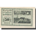 Banknote, Austria, Henhart, 50 Heller, village, 1920 UNC(63) Mehl:FS 366a