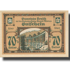 Banknote, Austria, Kreith, 70 Heller, train 1920-12-31, UNC(63), Mehl:FS 471a