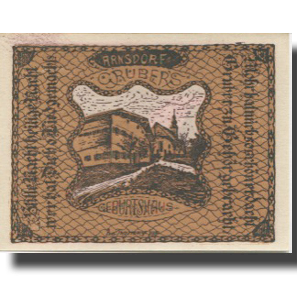 Banknote, Austria, Lamprecht, 10 Heller, Eglise, 1920 UNC(63) Meh:FS 498