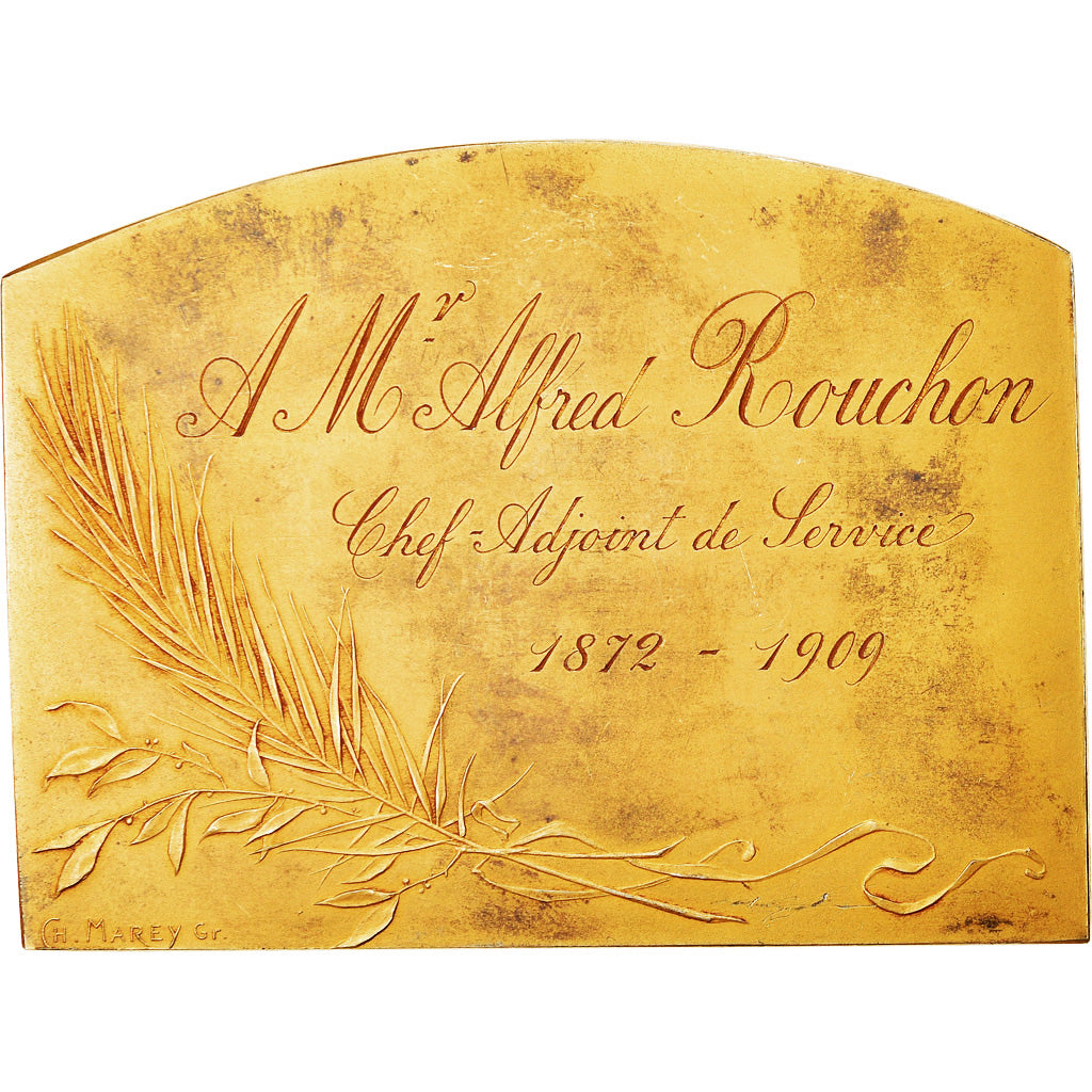Francia, medalla, L'Union, Compagnie d'assurances contre l'incendie, 1909