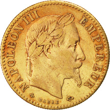 Münze, Frankreich, Napoleon III, Napoléon III, 10 Francs, 1862, Paris, S+