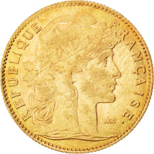 Coin, France, Marianne, 10 Francs, 1909, Paris, AU(50-53), Gold, KM:846