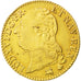 FRANCE, Louis d'or à la tête nue, Louis D'or, 1786, Rouen, KM #591.3, EF(40-45),
