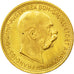 AUSTRIA, 10 Corona, 1912, KM #2816, MS(60-62), Gold, 19, 3.39