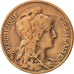 Francia, Dupuis, 10 Centimes, 1906, MB, Bronzo, KM:843, Gadoury:277