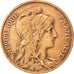FRANCE, Dupuis, 10 Centimes, 1910, Paris, KM #843, EF(40-45), Bronze, 30,...