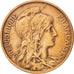 FRANCE, Dupuis, 10 Centimes, 1909, Paris, KM #843, EF(40-45), Bronze, 30,...