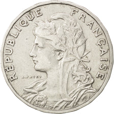 FRANCE, Patey, 25 Centimes, 1904, KM #856, EF(40-45), Nickel, 24, Gadoury #364,.