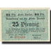 Banknote, Germany, Itzehoe, 25Pfennig, personnage 1, 1921 UNC(63) Mehl: 649.1a