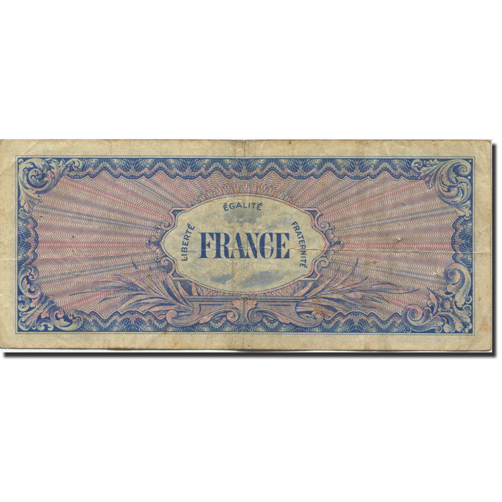 France, 100 Francs, 1945 Verso France, 1945, 1945-06-04, VF(30-35)