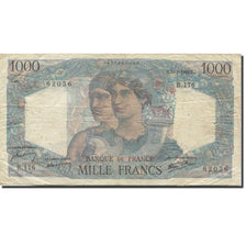Francja, 1000 Francs, Minerve et Hercule, 1945, 1946-01-17, VF(20-25)