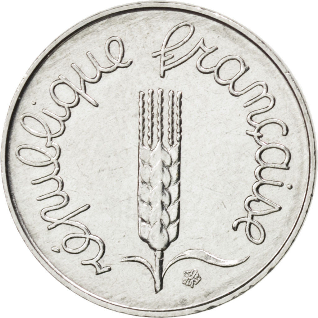 FRANCE, Épi, Centime, 1982, Paris, KM #928, AU(55-58), Stainless Steel, 15, ...