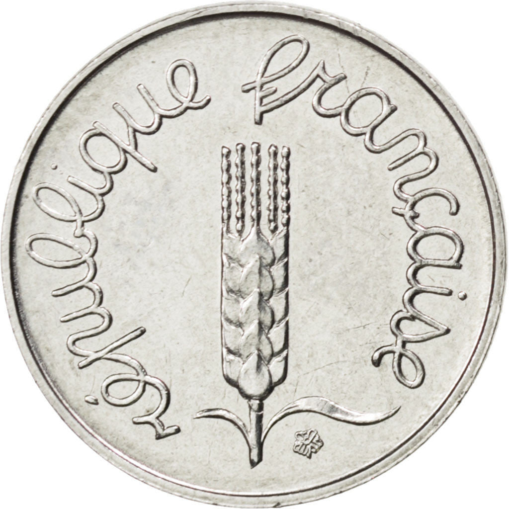 Moneda, Francia, Épi, Centime, 1981, SC, Acero inoxidable, KM:928, Gadoury:91