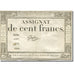 France, 100 Francs, 1795, Goussu, 1795-01-07, VF(20-25), KM:A78
