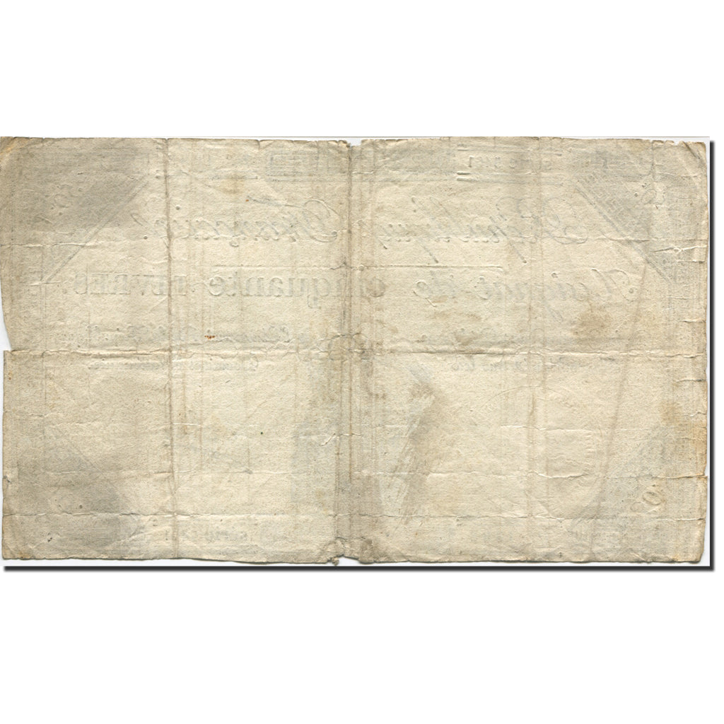 France, 50 Livres, 1792, Oder, 1792-12-14, VG(8-10), KM:A72