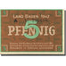 Biljet, Duitsland, Baden, 5 Pfennig, 1947, KM:S1001a, SPL