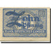 Banknote, GERMANY - FEDERAL REPUBLIC, 10 Pfennig, 1948, KM:12a, UNC(63)
