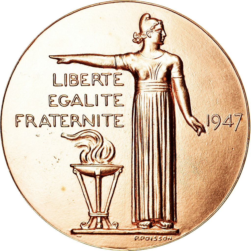 França, Medal, Vincent Auriol, Président de la République, Políticas