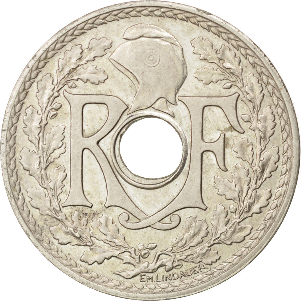 FRANCE, Lindauer, 25 Centimes, 1939, KM #867b, MS(63), Nickel-Bronze, 24,...