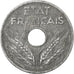 Coin, France, État français, 20 Centimes, 1941, EF(40-45), Zinc, KM:899