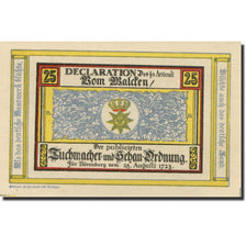 Banknote, Germany, Nörenberg, 25 Pfennig, carte, 1921, UNC(63), Mehl:979