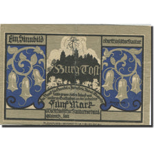 Banknote, Germany, Gleiwitz, 5 Mark, Eglise, 1922, EF(40-45), Mehl:437.1a