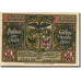 Banknote, Germany, Fürstenwalde, 50 Pfennig, Blason, 1921, UNC(63), Mehl:403.1