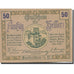 Banknote, Austria, Greifenstein, 50 Heller, château, 1920 UNC(63) Mehl:FS 818I
