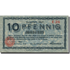 Banknote, Germany, Köln, 10 Pfennig, Monument, 1918 EF(40-45) Mehl:K30.4a